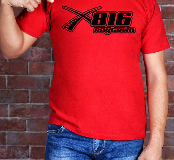 816 Raytown T-Shirt on model